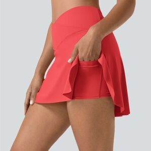 HALARA Pointsetta Red Skirt